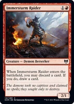 Immersturm Raider 141/285 Kaldheim Singles