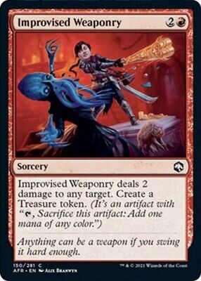 Improvised Weaponry 150/281 Adventures in the Forgotten Realms Singles (espanol)