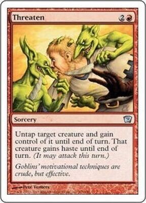 Threaten 223/350 - MTG 9th Edition Singles