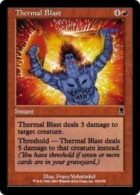 Thermal Blast
Odyssey Singles