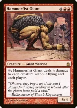 Hammerfist Giant - Ravnica: City of Guilds (RAV)
Ravnica: City of Guilds