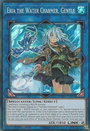 SH Eria the Water Charmer, Gentle - ETCO-EN055 - Super Rare 1st Edition Eternity Code 1st Edition Singles