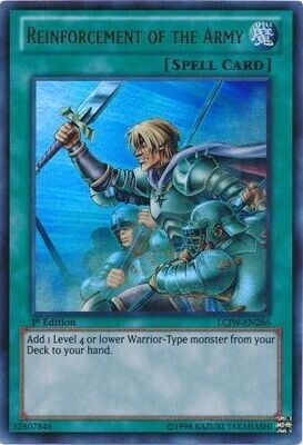 Reinforcement of the Army - LCJW-EN286 - Ultra Rare
Legendary Collection 4: Joey&#39;s World [LCJW]