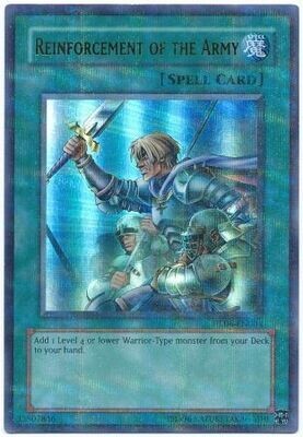 Reinforcement of the Army - HL06-EN004 - Ultra Parallel Rare
Yu-Gi-Oh! Promo Cards