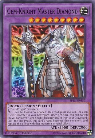 SJ Gem-Knight Master Diamond - SP15-EN030 - Common 1st Edition Star Pack ARC-V Singles