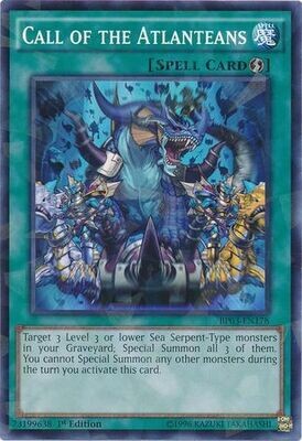 Call of the Atlanteans - BP03-EN178 - Shatterfoil Rare 1st Edition
Battle Pack 3: Monster League Shatterfoil Rare 1st Edition Singles