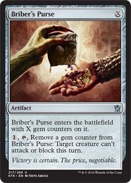 Briber&#39;s Purse 217/269
Khans of Tarkir Singles (Español)