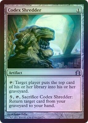 Codex Shredder 228/274 - Foil Return to Ravnica Foil Singles