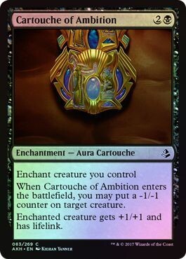 Cartouche of Ambition 083/269 - Foil Amonkhet Foil Singles