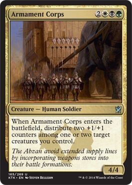 Armament Corps 165/269 - Khans of Tarkir Singles