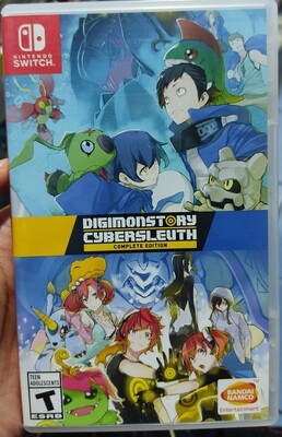 SH Digimon Story Cyber Sleuth Complete Edition Nintendo Switch Usado Completo