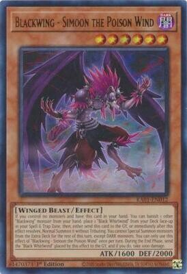 Blackwing - Simoon the Poison Wind - RA01-EN012 - Ultra Rare 25th Anniversary Rarity Collection Singles