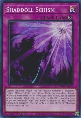 Shaddoll Schism - RA01-EN077 - Super Rare 1st Edition 25th Anniversary Rarity Collection Singles