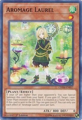 Aromage Laurel - CHIM-EN017 - Common 1st EditionChaos Impact 1st Edition Singles (*Español*