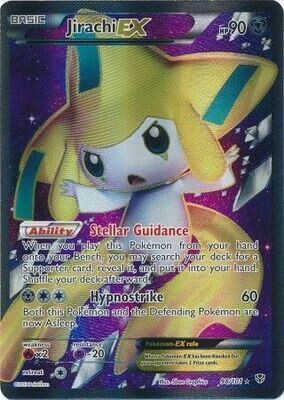 SH Jirachi EX - 98/101 - Full Art Ultra Rare
Black &amp; White 10: Plasma Blast Singles