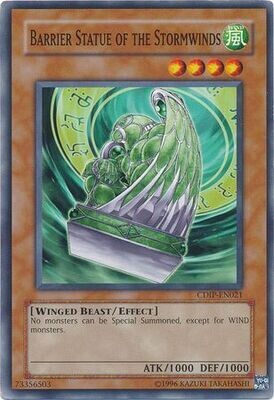 Barrier Statue of the Stormwinds - CDIP-EN021 - Common 1st Edition Cyberdark Impact [CDIP] 1st Edition Singles