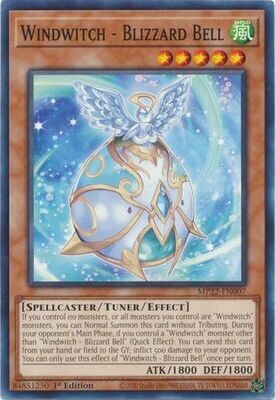 Windwitch - Blizzard Bell - MP22-EN007 - Common 1st Edition
2022 Mega-Tin: Pharaoh&#39;s Gods 1st Edition Singles (Espanol)