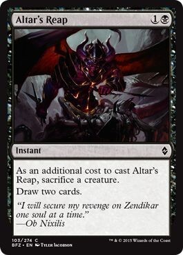 Altar&#39;s Reap 103/274
Battle for Zendikar Singles (Español)