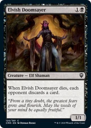Elvish Doomsayer 120/361 - Commander Legends Singles (Español)
