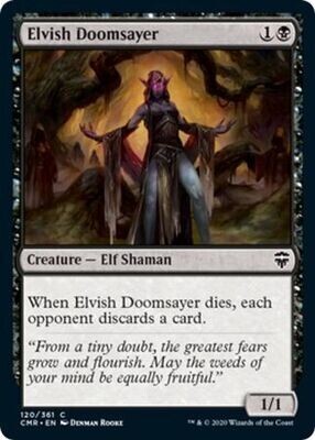 Elvish Doomsayer 120/361 - Commander Legends Singles (Español)