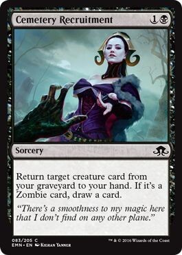 Cemetery Recruitment 083/205 Eldritch Moon Singles