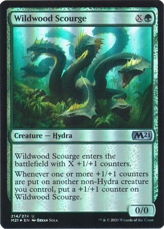 Wildwood Scourge 214/274 - Foil Magic 2021 (M21) Foil Singles