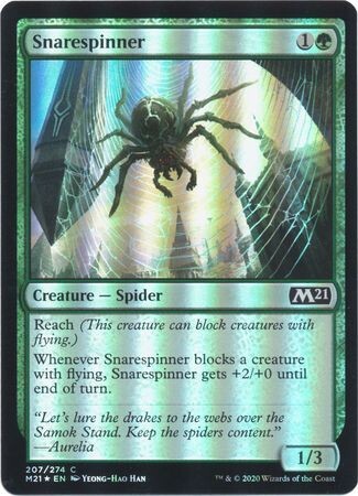 Snarespinner 207/274 - Foil
Magic 2021 (M21) Foil Singles