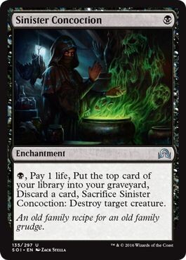 Sinister Concoction 135/297 Shadows over Innistrad Singles (Español)