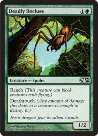 Deadly Recluse
Magic 2014 (M14) Singles