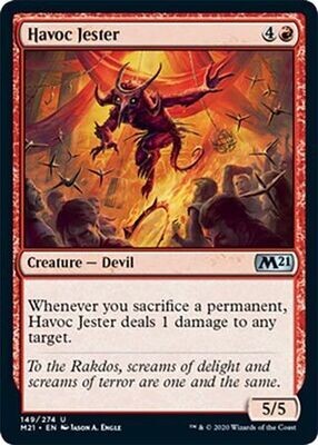 Havoc Jester 149/274 - Magic 2021 (M21) Singles