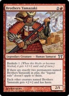 Brothers Yamazaki - Ver. 2
Champions of Kamigawa Singles