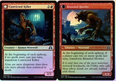 Convicted Killer | Branded Howler 149/297 - Foil
Shadows over Innistrad Foil Singles  (Español)