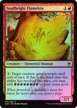 Soulbright Flamekin 151/249 - Foil
Masters 25 Foil Singles