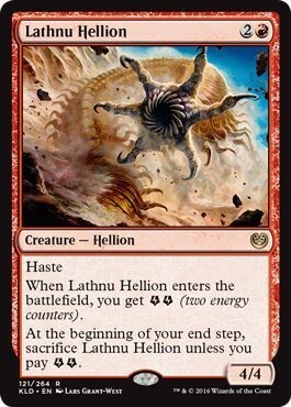 Lathnu Hellion 121/264
Kaladesh Singles