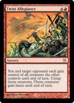 Twist Allegiance
Betrayers of Kamigawa Singles