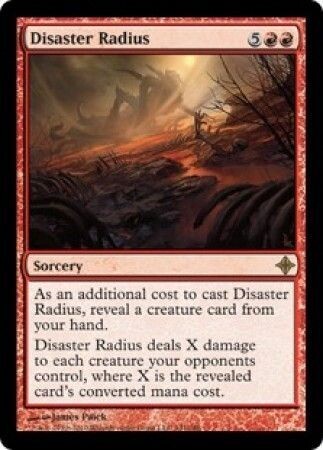 Disaster Radius
Rise of the Eldrazi Singles  (Español)