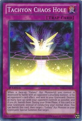 Tachyon Chaos Hole - PRIO-EN070 - Super Rare 1st Edition Primal Origin 1st Edition Singles (Espanol)