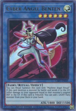 Cyber Angel Benten - LART-EN049 - Limited Edition
Yu-Gi-Oh! Promo Cards (Espanol)