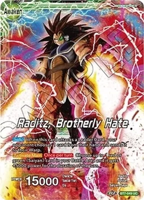 Raditz // Raditz, Brotherly Hate - Assault of the Saiyans (DBS-B07)
Assault of the Saiyans