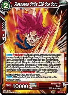 Preemptive Strike SSG Son Goku - Destroyer Kings (DBS-B06) Destroyer Kings