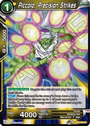 Piccolo, Precision Strikes - Vicious Rejuvenation (DBS-B12) Vicious Rejuvenation