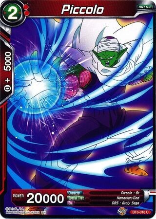 Piccolo - BT6-016 - Common
Destroyer Kings Non-Foil Singles