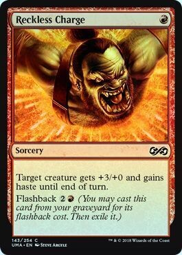 Reckless Charge 143/254 - Foil Ultimate Masters Foil Singles