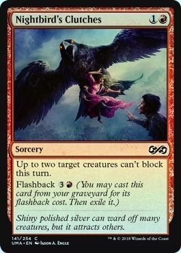 Nightbird&#39;s Clutches 141/254 - Foil
Ultimate Masters Foil Singles