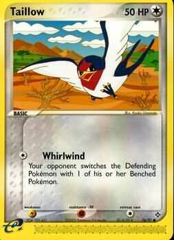 Taillow - 76/97 - Common Ex Dragon Singles