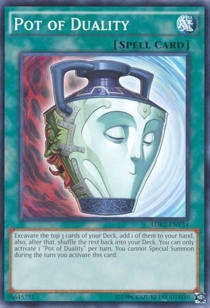 Pot of Duality - LDK2-ENY34 - Common Unlimited Legendary Decks II - Yugi Unlimited Singles