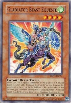 Gladiator Beast Equeste - TDGS-EN024 - Common Unlimited The Duelist Genesis [TDGS] Unlimited Singles