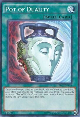Pot of Duality - LDK2-ENY34 - Common Unlimited Legendary Decks II - Yugi Unlimited Singles
