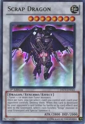 Scrap Dragon - DREV-EN043 - Ultra Rare 1st Edition
Duelist Revolution 1st Edition Singles