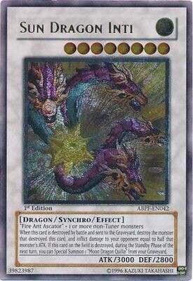 Ultimate Rare - Sun Dragon Inti - ABPF-EN042 1st Edition
Absolute Powerforce [ABPF] 1st Edition Singles